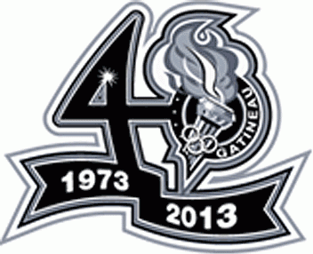 gatineau olympiques 2013 anniversary logo iron on transfers for T-shirts